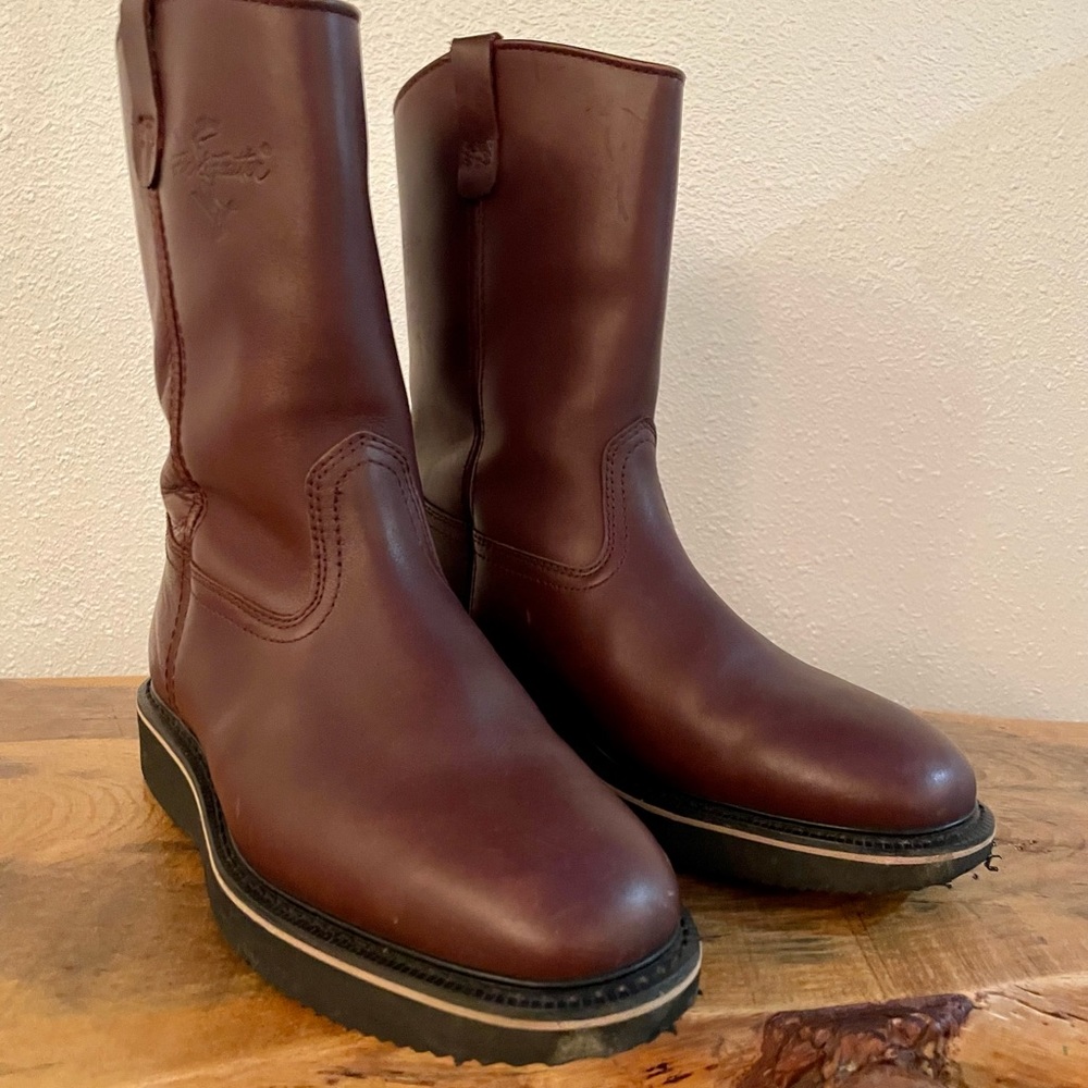 360 Gooodyear Welt Pull-on Wedge Sole Boots